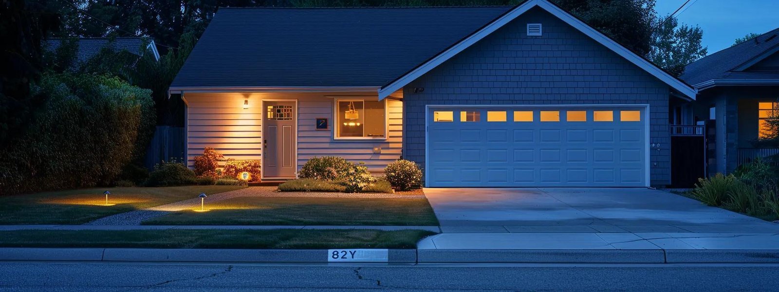 a home with a clear, grounded electrical system glowing with safety and efficiency.